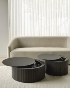Roller Max koffietafel 80 - mahonie donkerbruin