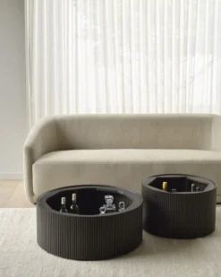 Roller Max koffietafel 80 - mahonie donkerbruin