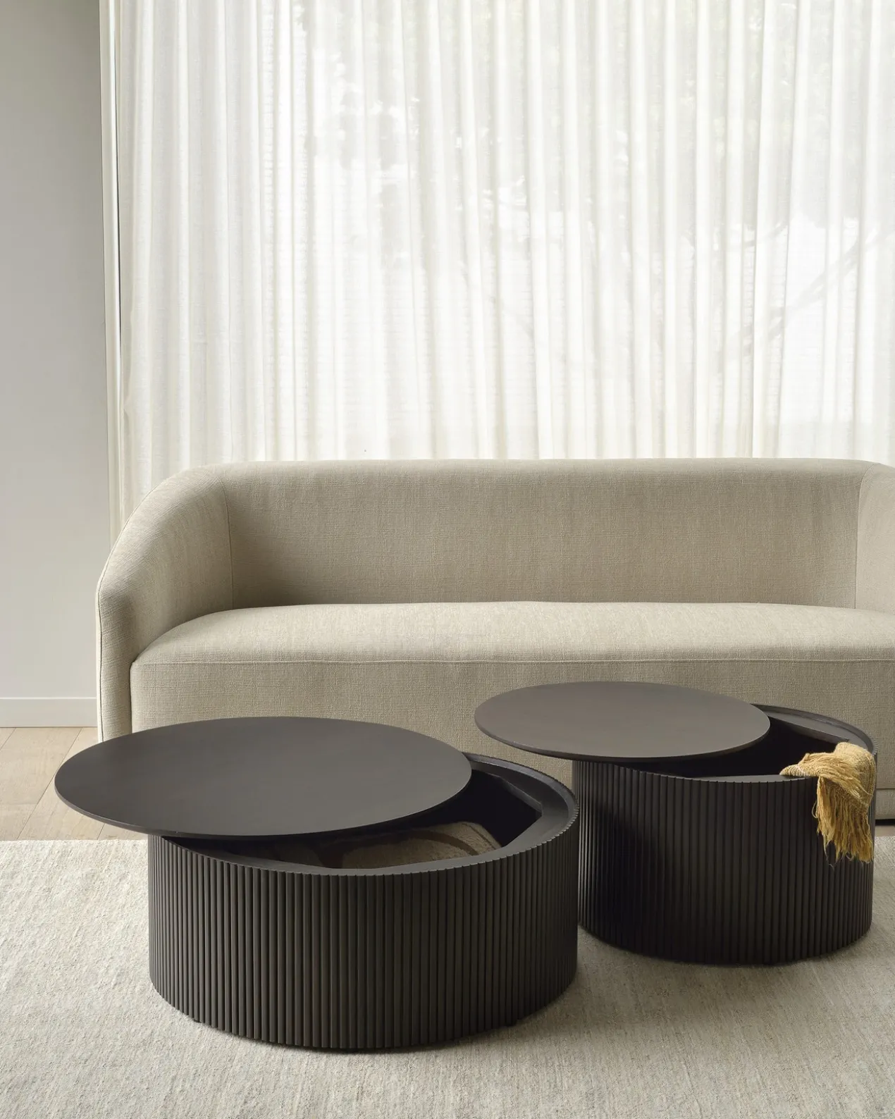 Roller Max koffietafel 60 - mahonie donkerbruin