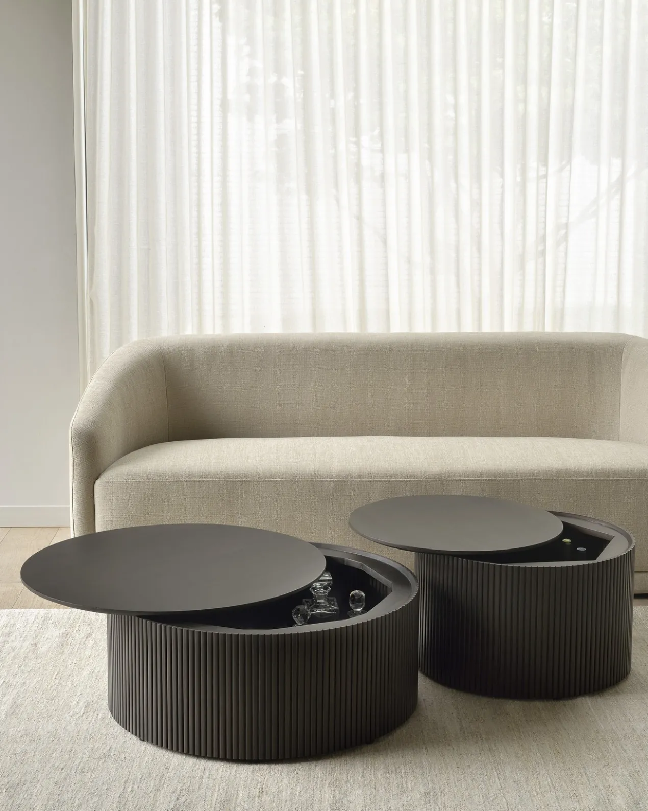 Roller Max koffietafel 60 - mahonie donkerbruin