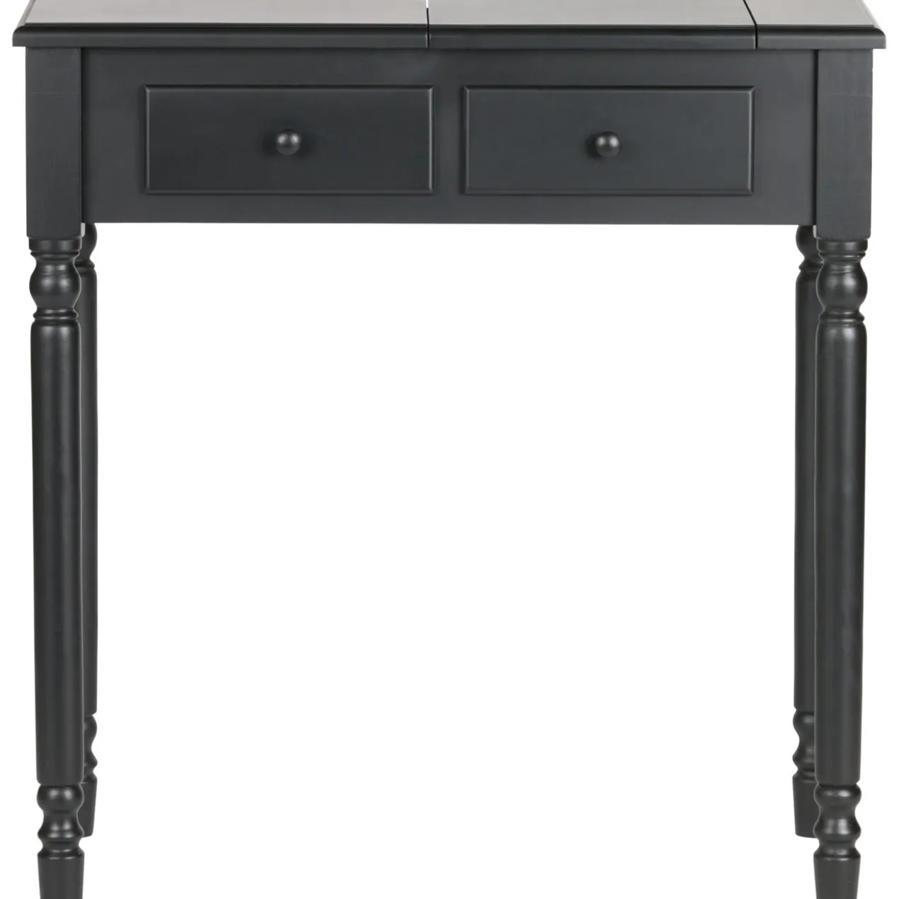 Romy hal/kaptafel hout zwart