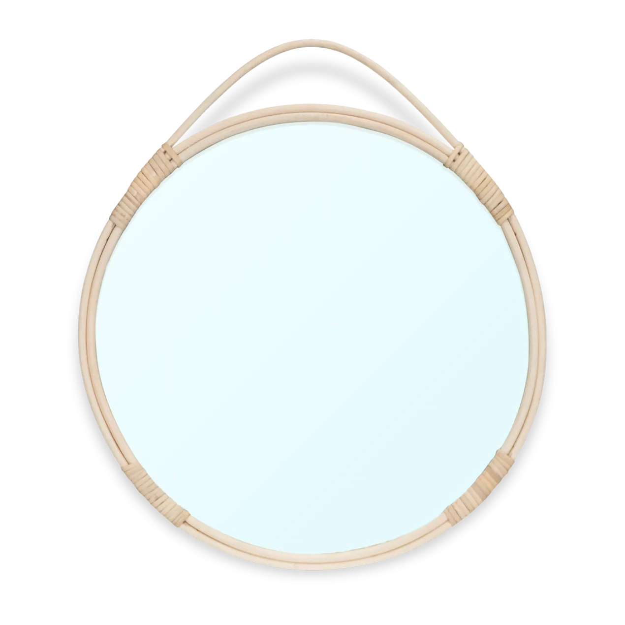 Ronde spiegel Lux rattan - 50 cm