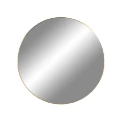 Ronde wandspiegel Eveline goud - Ø60