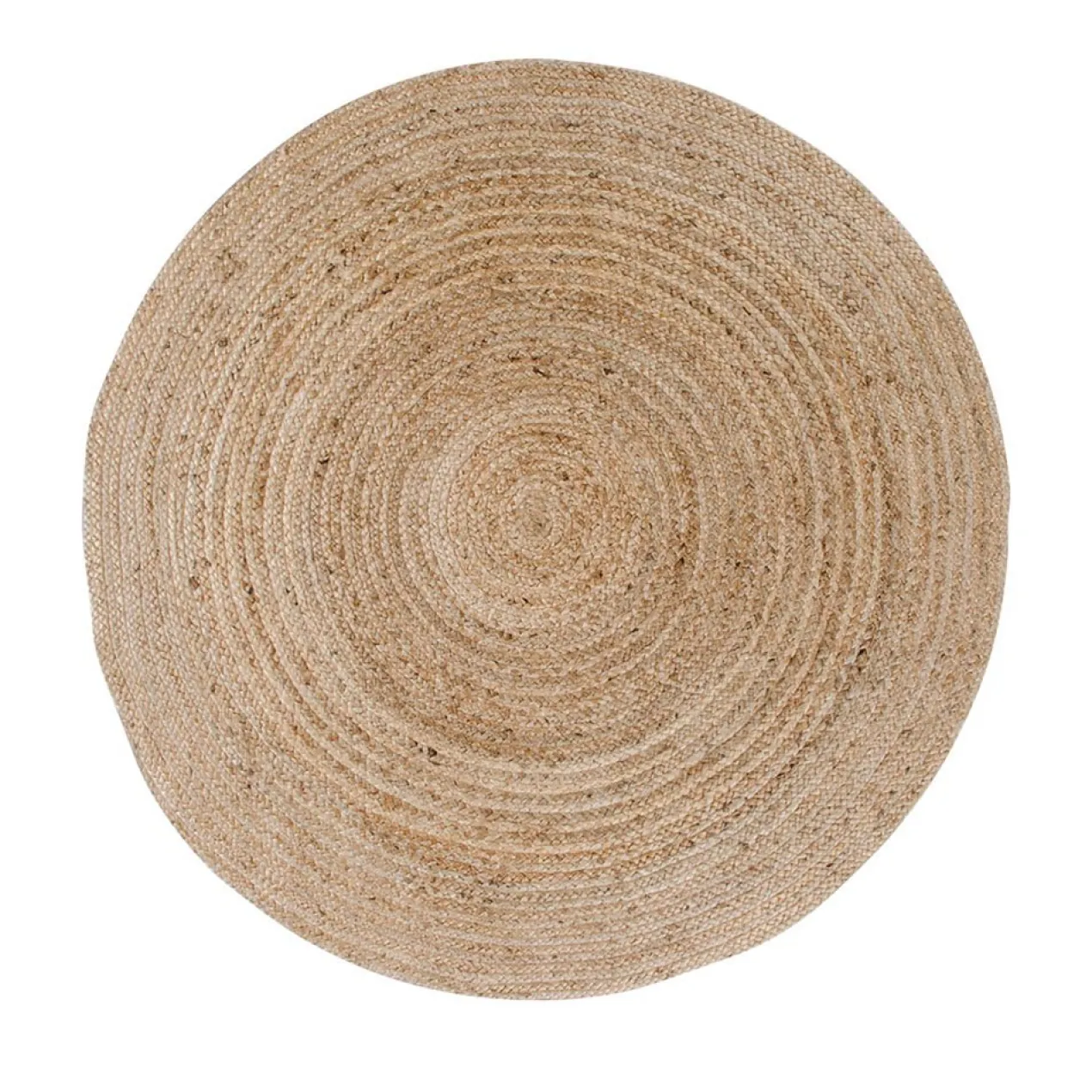 Rond vloerkleed Milou naturel Ø180 cm