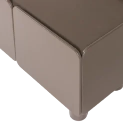Root tv meubel 200 cm grenen truffel bruin [fsc]