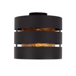 ROSAS PLAFONDLAMP Ø 26CM ZWART