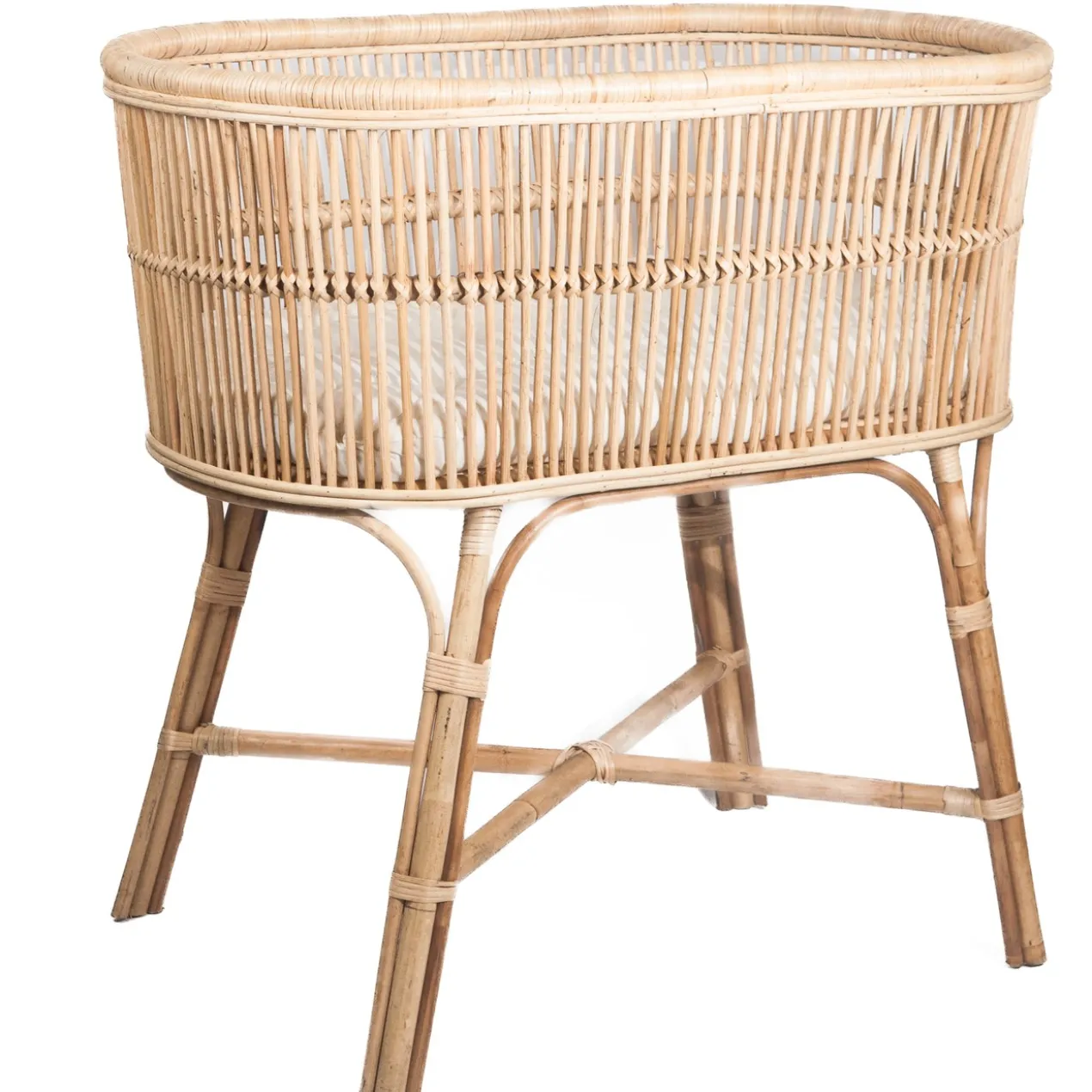 Rotan baby wieg/bedje Bayi