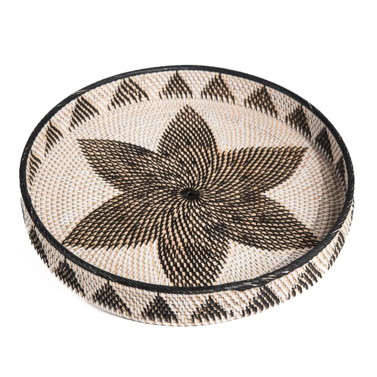 Rotan dienblad Baki Ø50cm