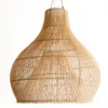 Rotan hanglamp Bandung natural