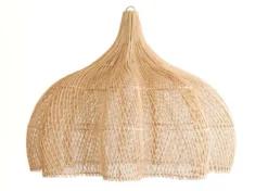 Rotan hanglamp Tiram XL natural