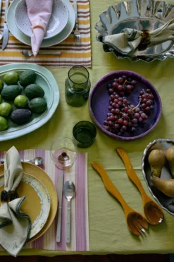 Saladebestek ochre - set van 2