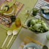 Saladebestek vanilla - set van 2
