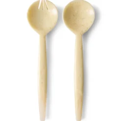 Saladebestek vanilla - set van 2