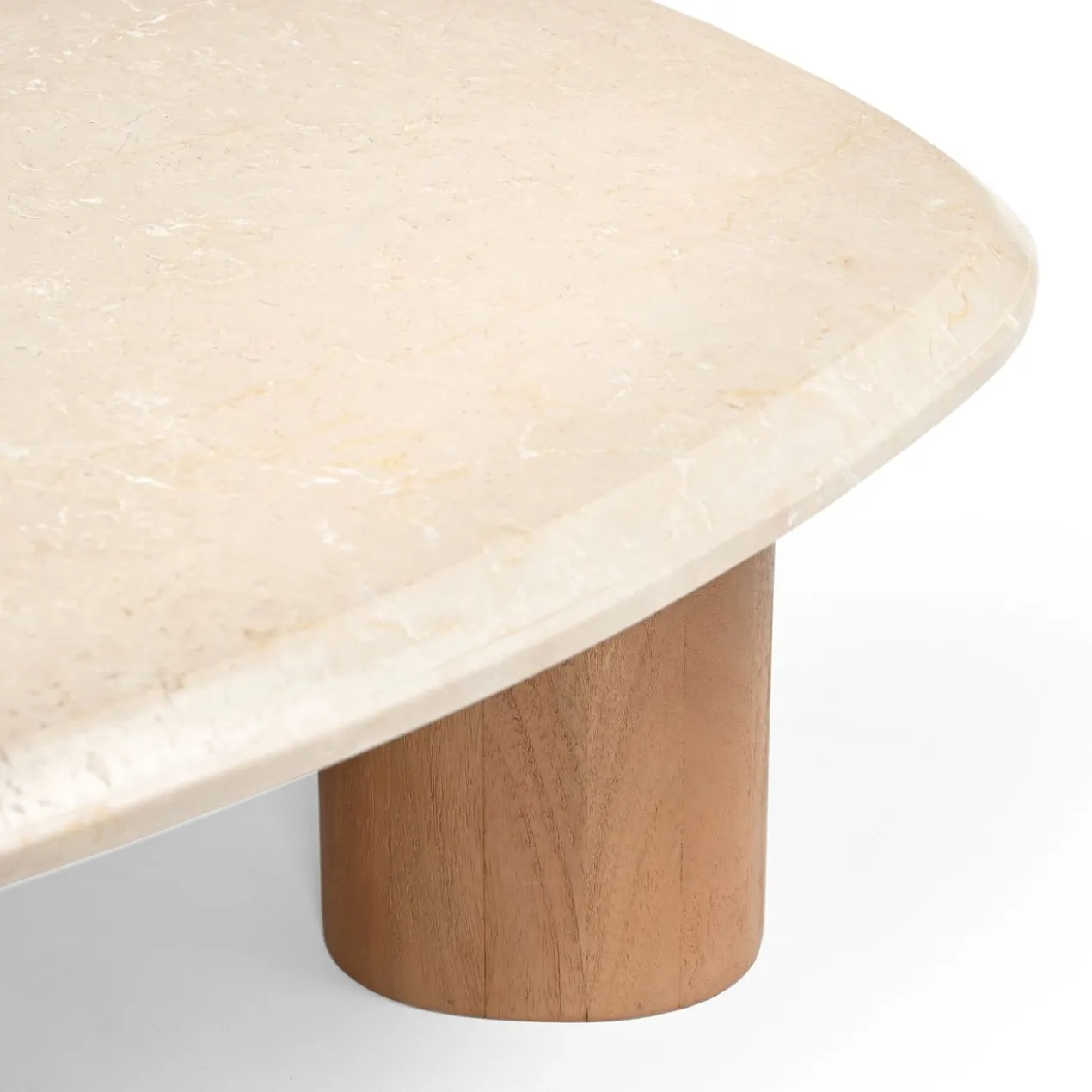 Salontafel Amara naturel botticino marmer 100 cm