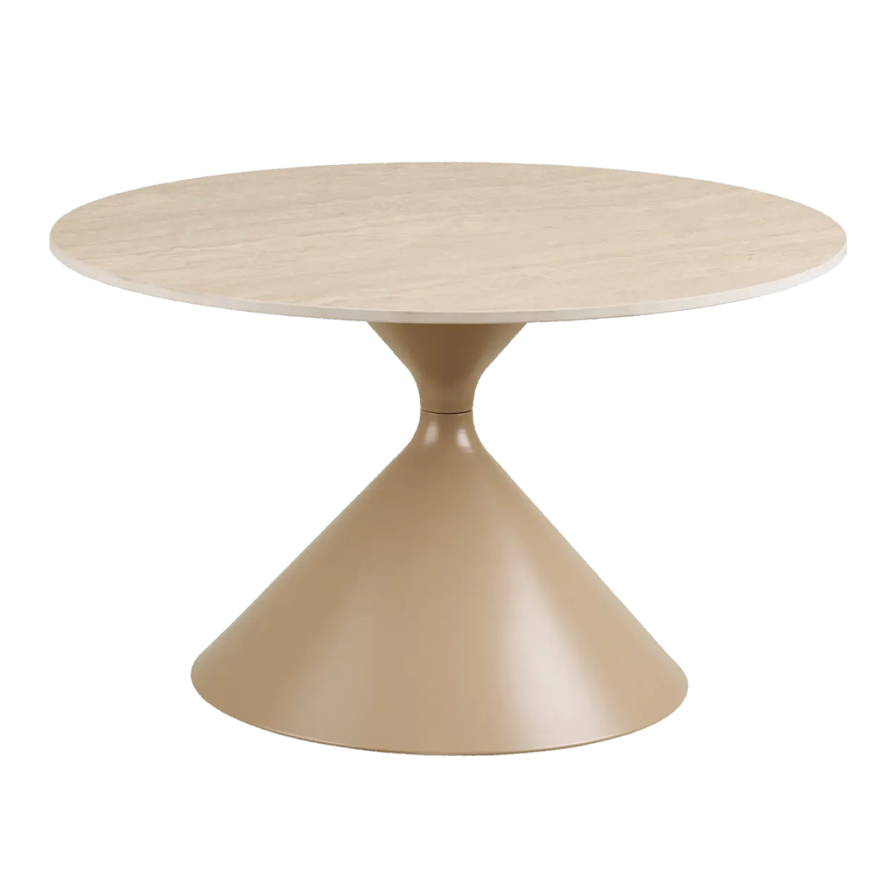 Salontafel Anisa beige Ø70 cm