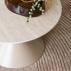 Salontafel Anisa beige Ø70 cm