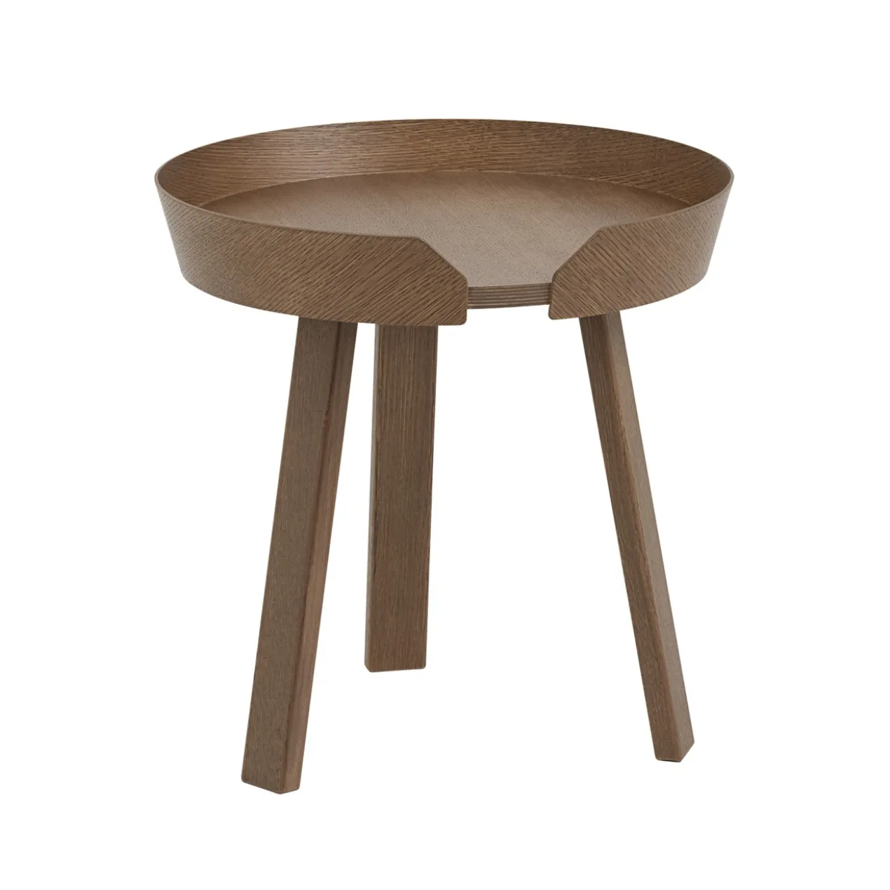 Salontafel Around small stained dark brown