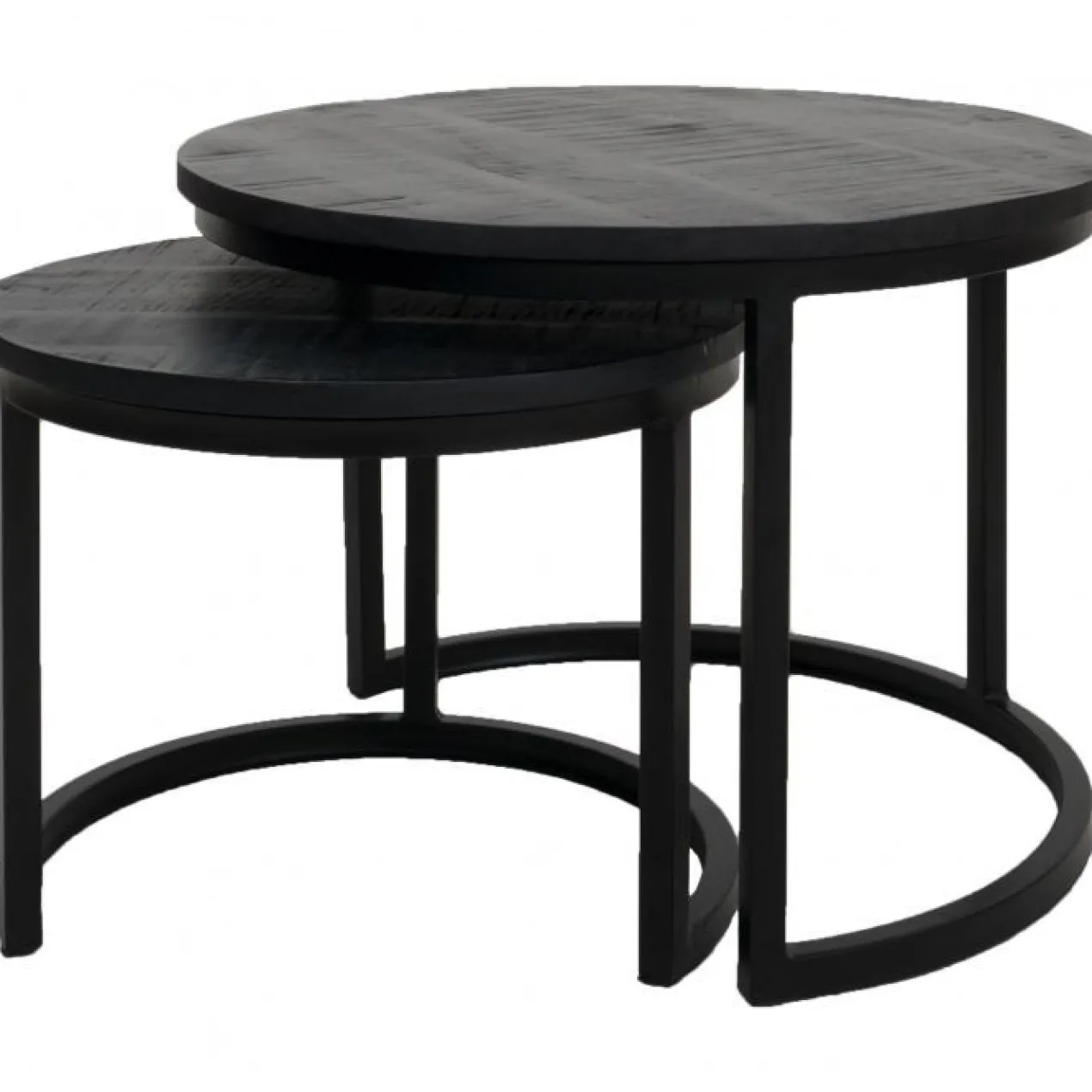 Salontafel Bart Zwart - Set 2