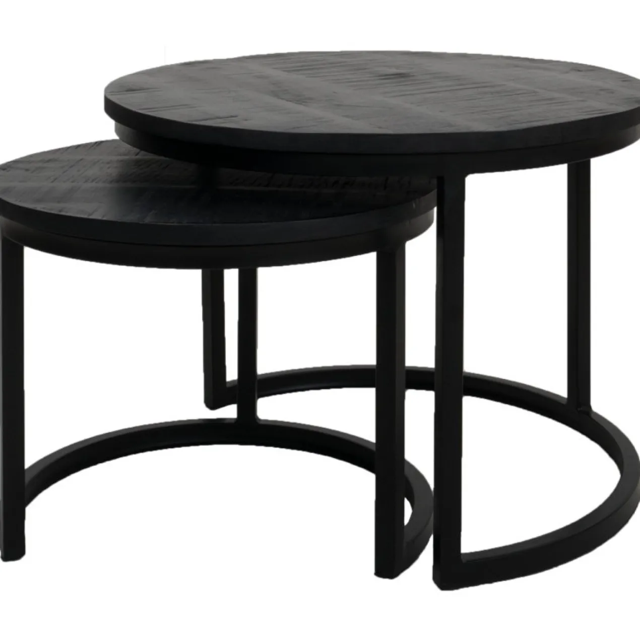 Salontafel Bart Zwart - Set 2