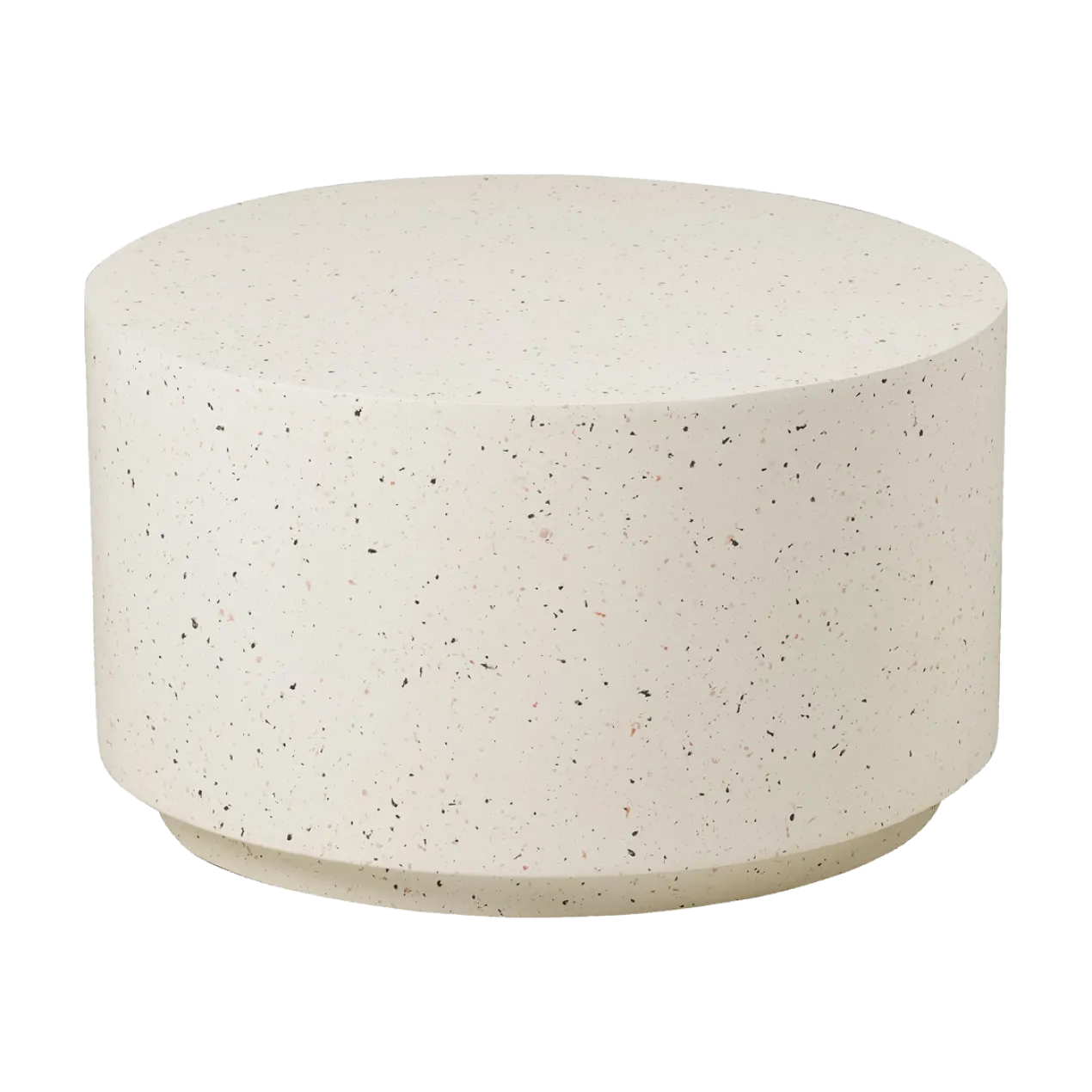 Salontafel Boan gebroken wit Ø70 cm