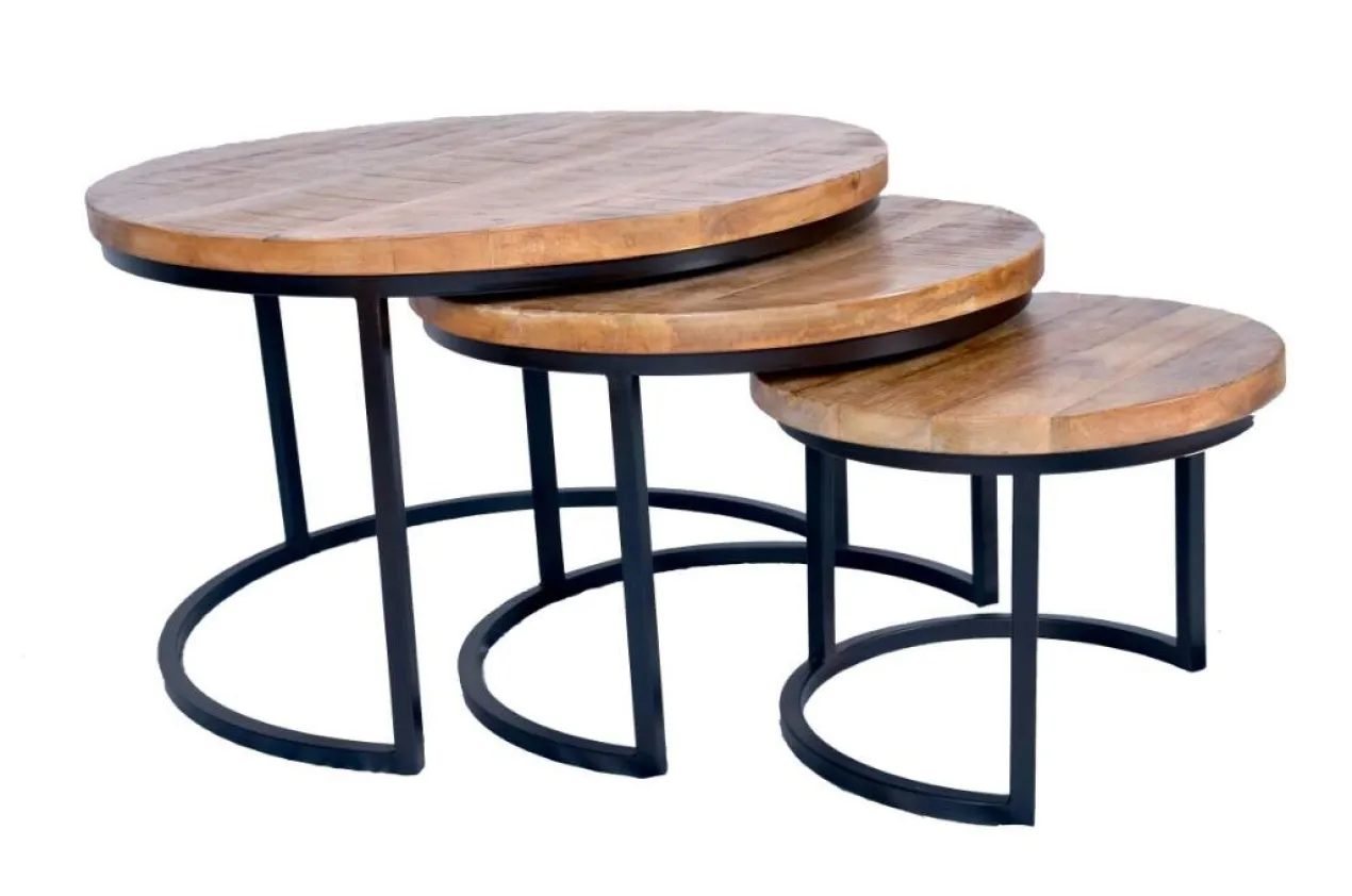 Salontafel boksel set 3 Salontafel boksel set van 3