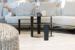 Salontafel Cascado Ø50 brons - set van 3