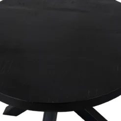 Salontafel Daan Ø70cm zwart