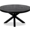 Salontafel Daan Ø90 cm zwart