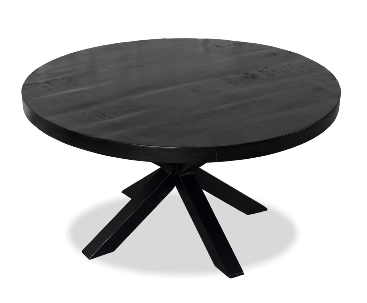 Salontafel Daan Ø90 cm zwart