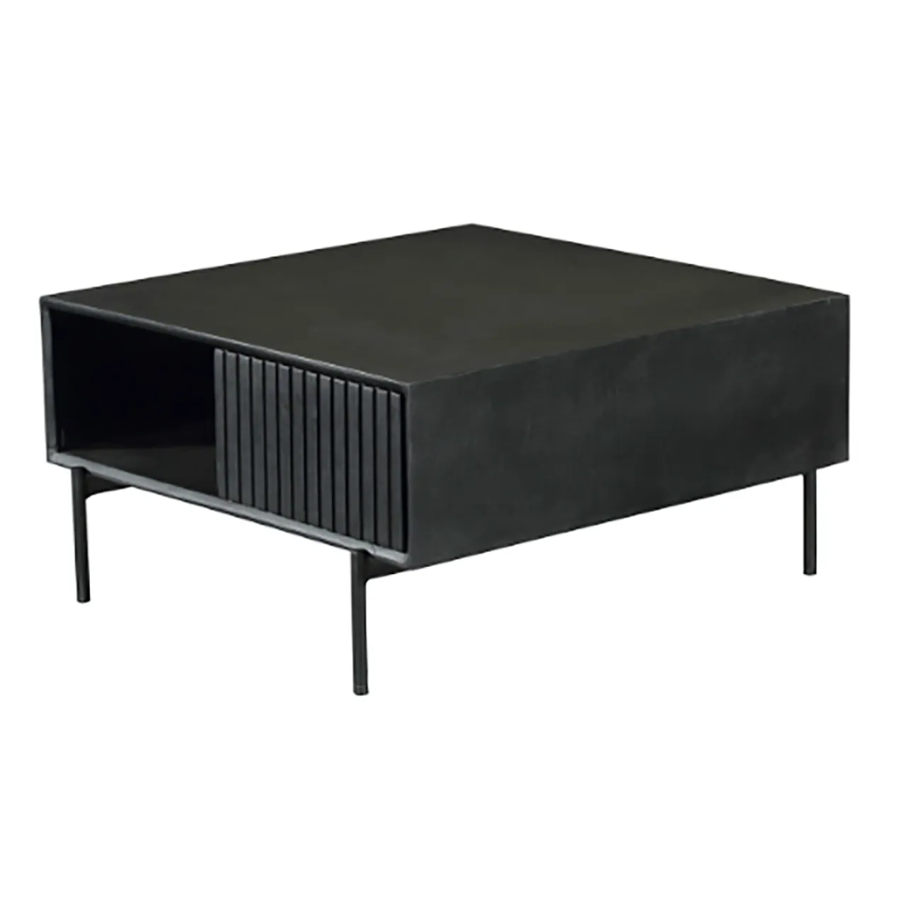 Salontafel De Bokke vierkant Zwart