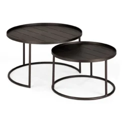 Salontafel Dienblad outdoor - set van 2