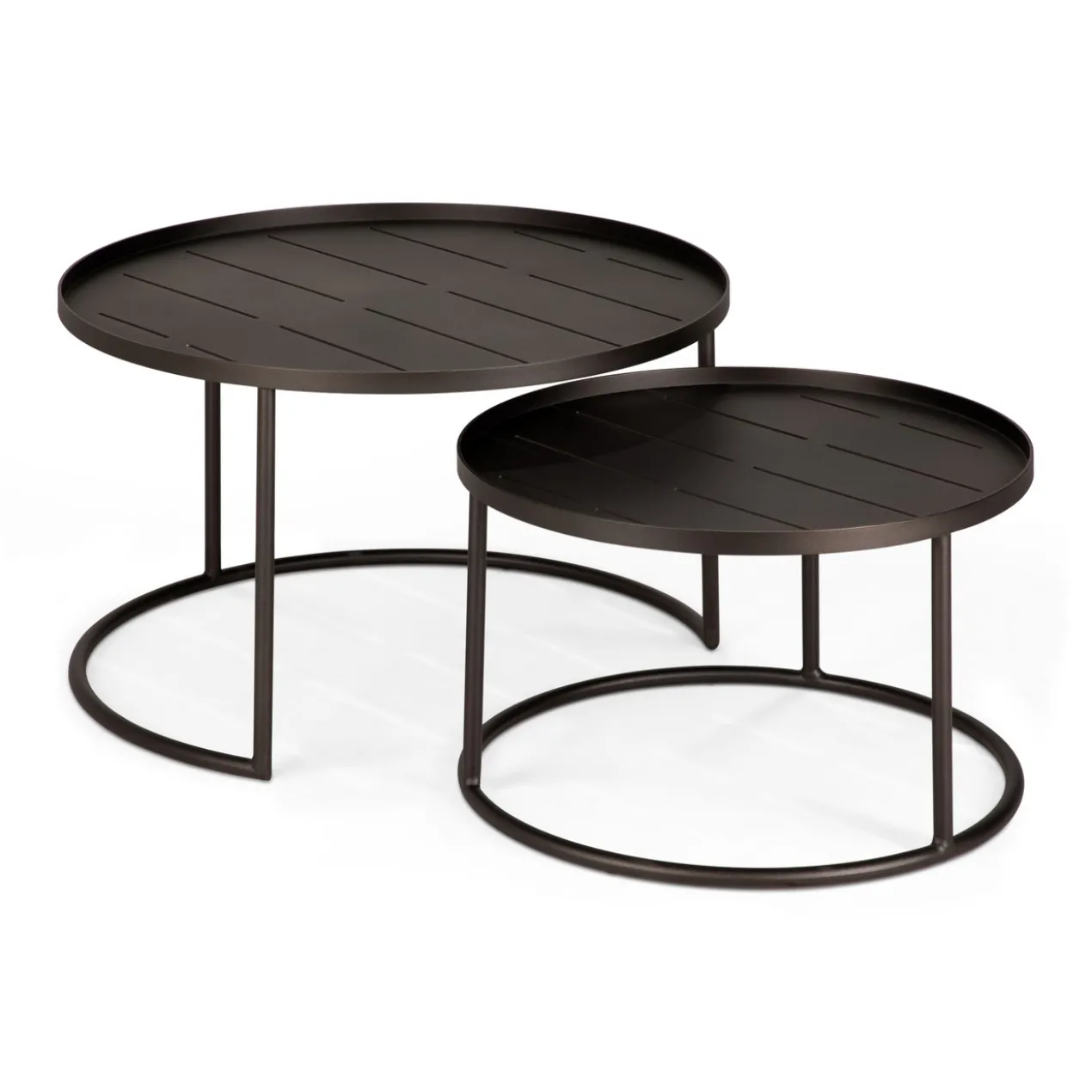 Salontafel Dienblad outdoor - set van 2