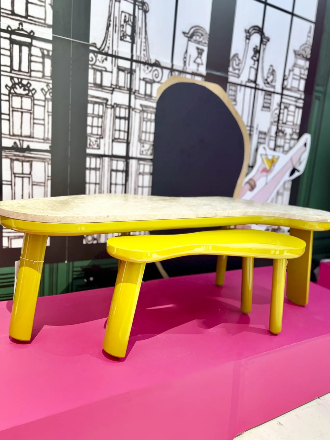 Salontafel Druppel – set van 2 Druppel Salontafel Set