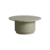 Salontafel Erie beige Ø90 cm