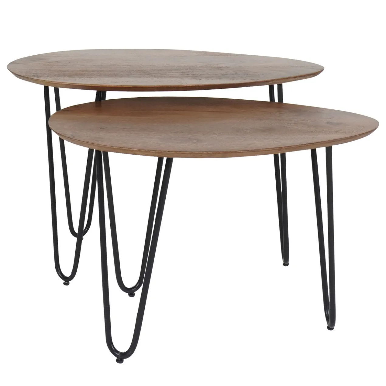 Salontafel Fabio Mangohout – Set van 2