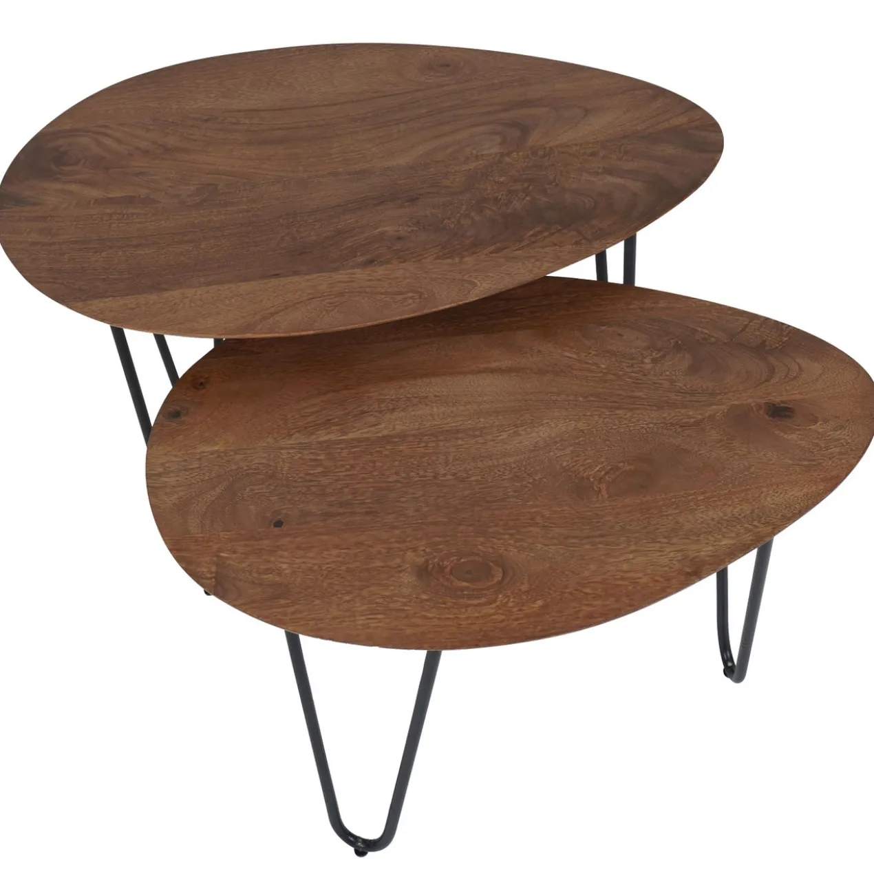 Salontafel Fabio Mangohout – Set van 2