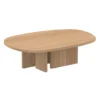 Salontafel Federico Pebbles 142x86x3 cm eiken 0008