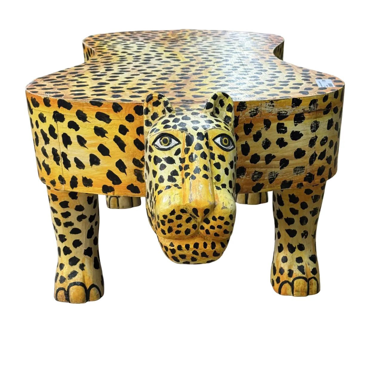 Salontafel hout tijger uniek