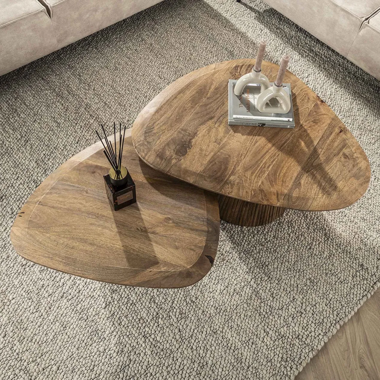 Salontafel Lambda Triangle - set van 2