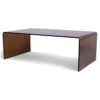 Salontafel Lilla amber glas