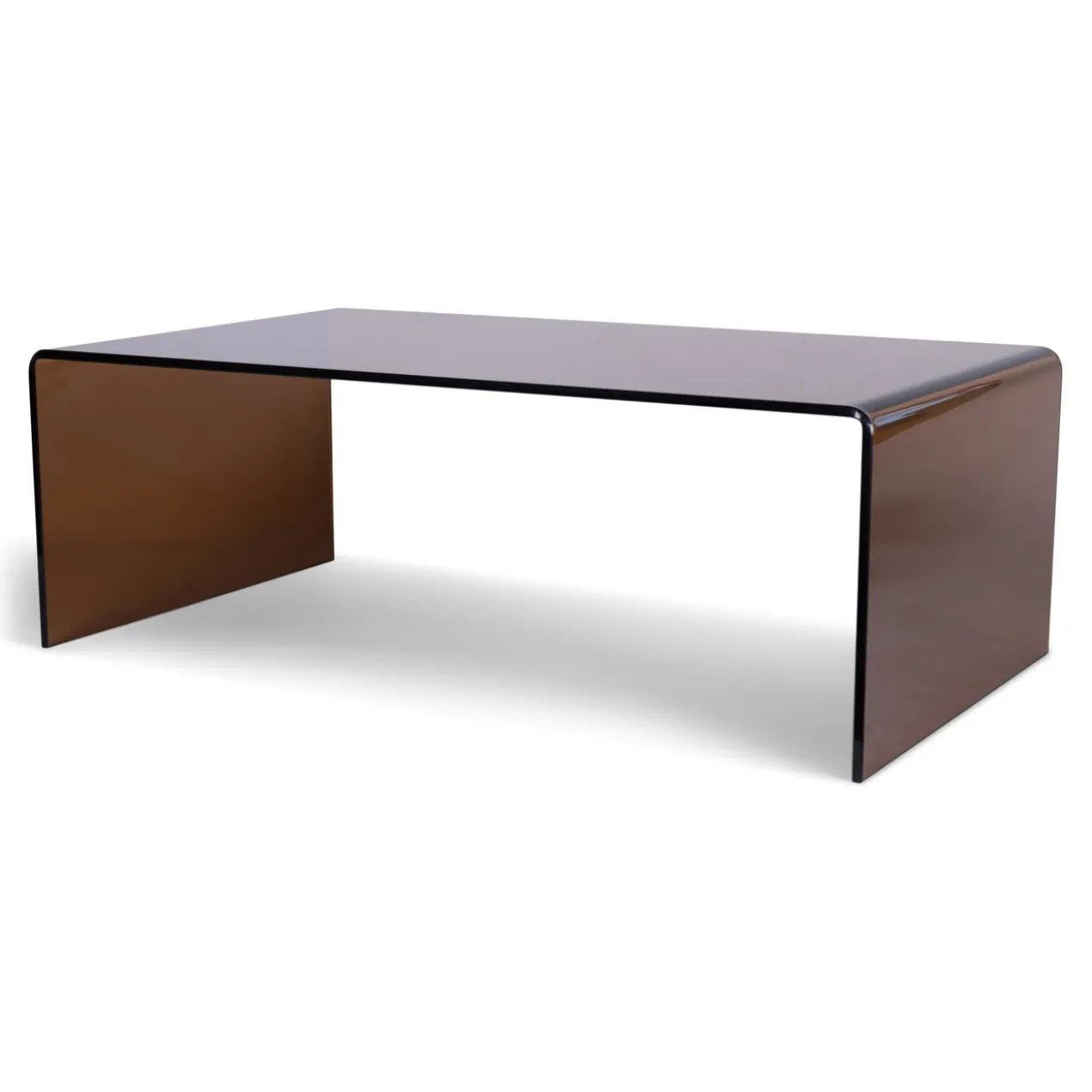 Salontafel Lilla amber glas