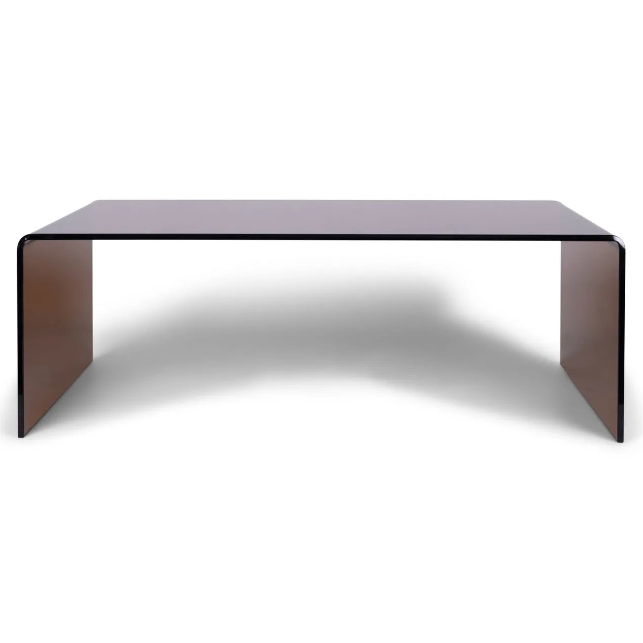 Salontafel Lilla amber glas