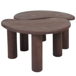 Salontafel Lina - Espresso Mangohout