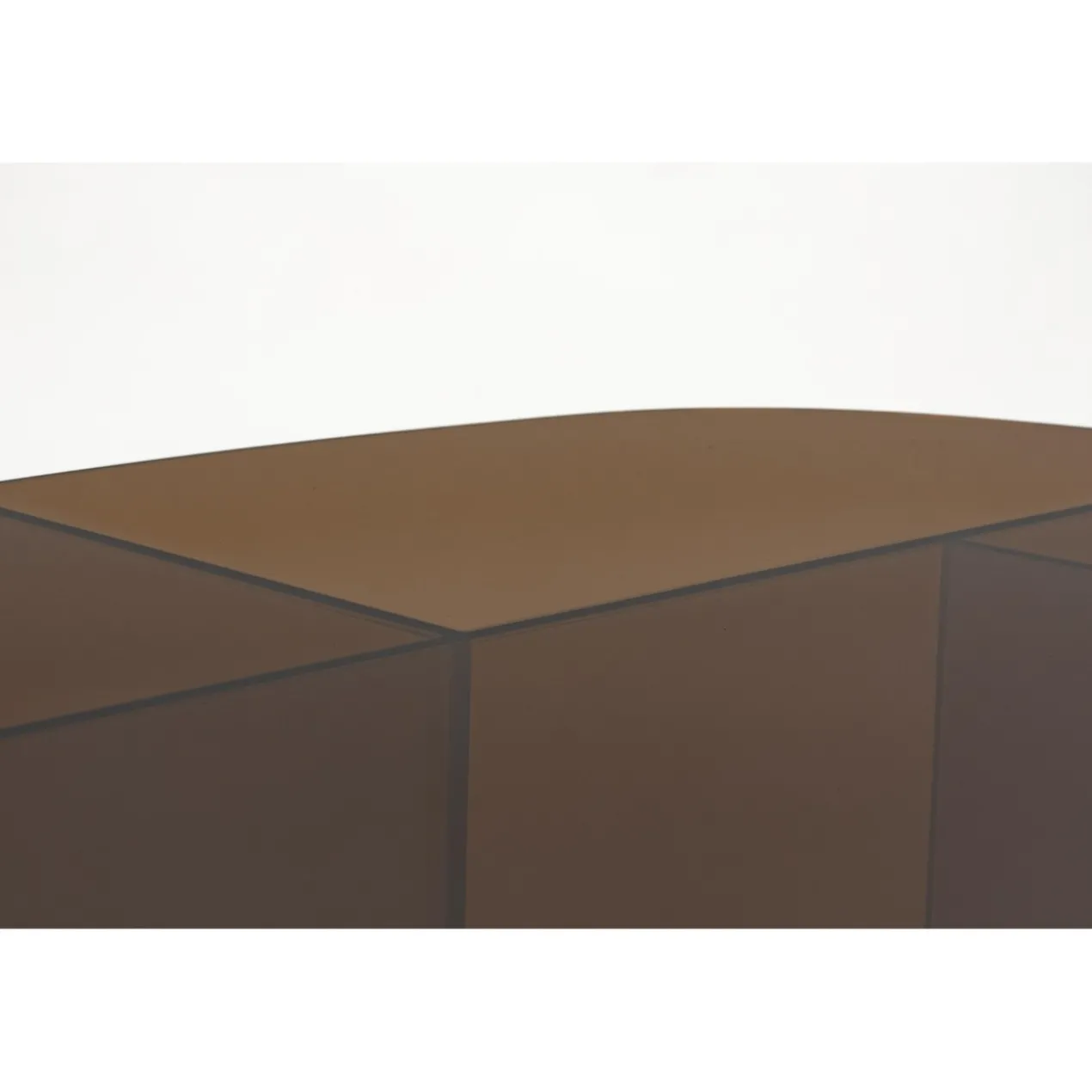 Salontafel linea bruin