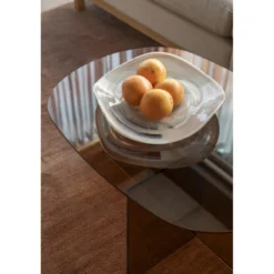 Salontafel linea bruin
