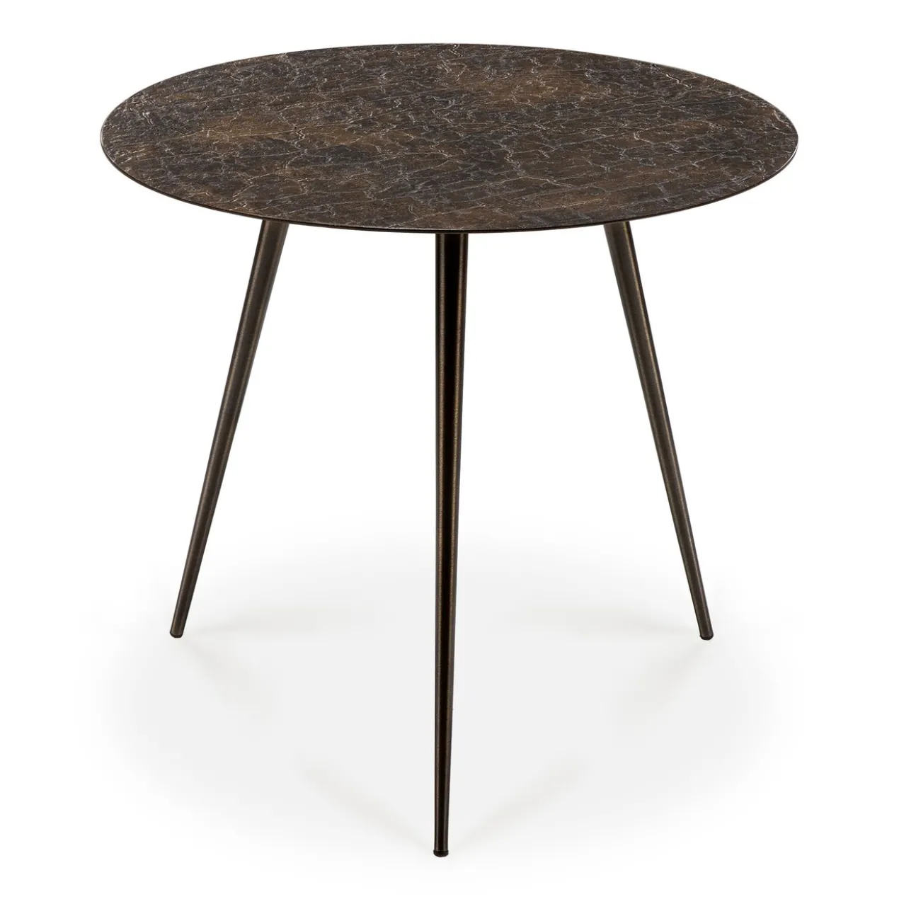 Salontafel Luna whisky Ø50 cm