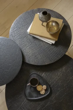 Salontafel Luna whisky Ø65 cm
