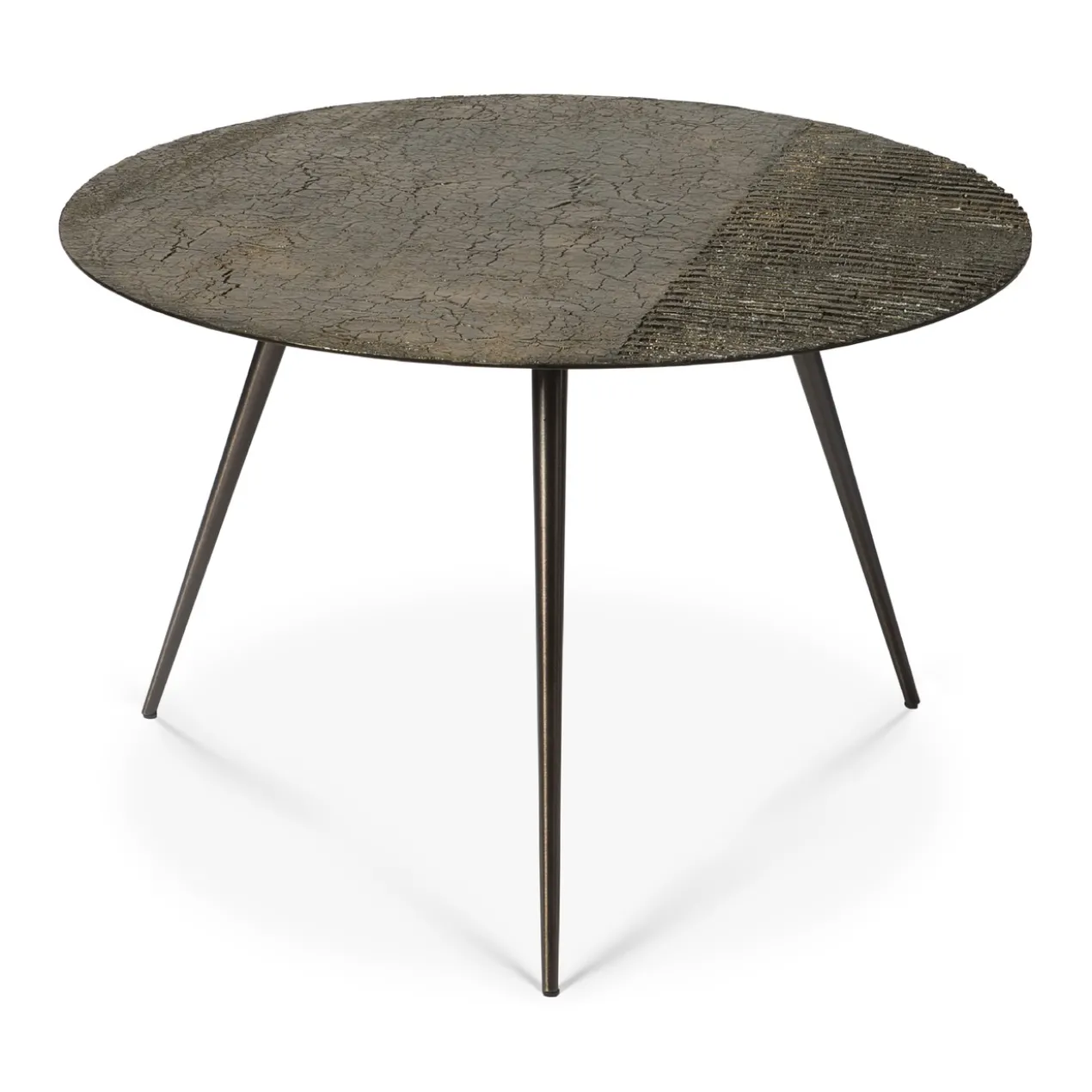 Salontafel Luna whisky Ø65 cm