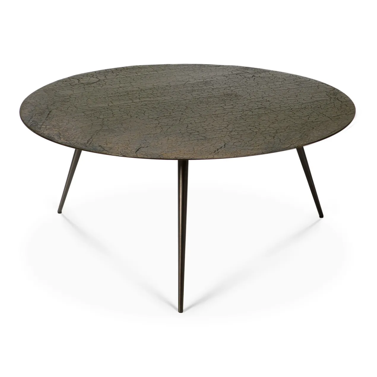 Salontafel Luna whisky Ø80 cm