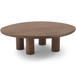 Salontafel Manu tabacco dark 105x95x32 cm
